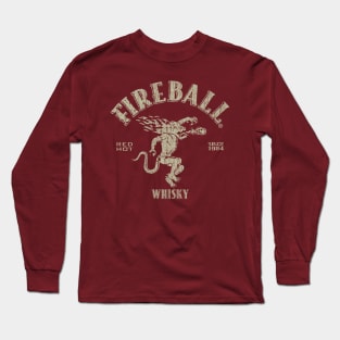 VINTAGE- FIREBALL WISKY SINCE 1984 Long Sleeve T-Shirt